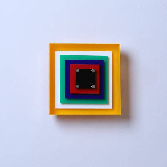 Memphis Bauhaus Square Wall Sconce LED 1-Light