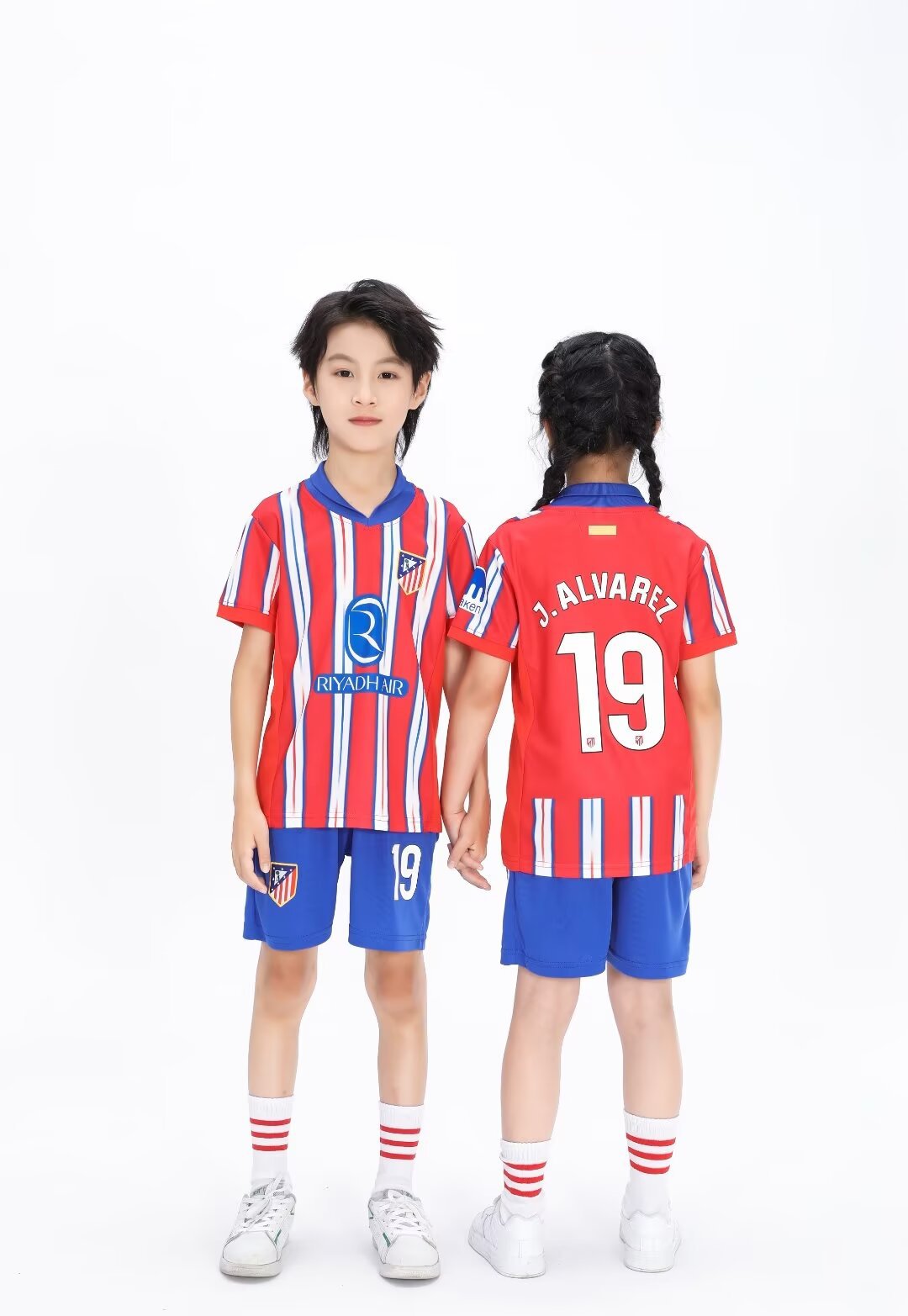 Set maglia e pantaloncini da calcio per bambini – Álvarez