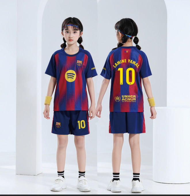 Set maglia e pantaloncini da calcio per bambini – Lamine Yamal