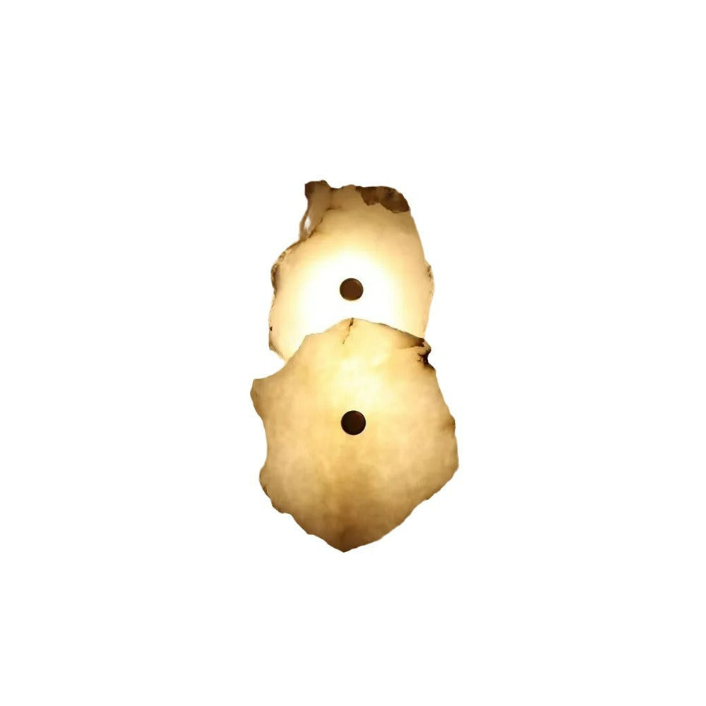 Modern Irregular Marble Wall Sconce LED 1-Light