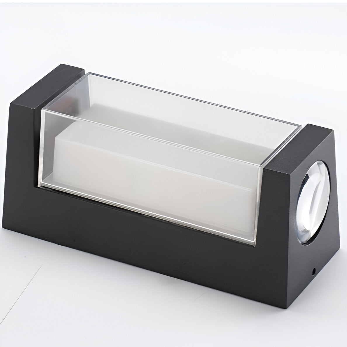 Lampada da parete nordica minimalista rettangolare in acrilico LED up-down