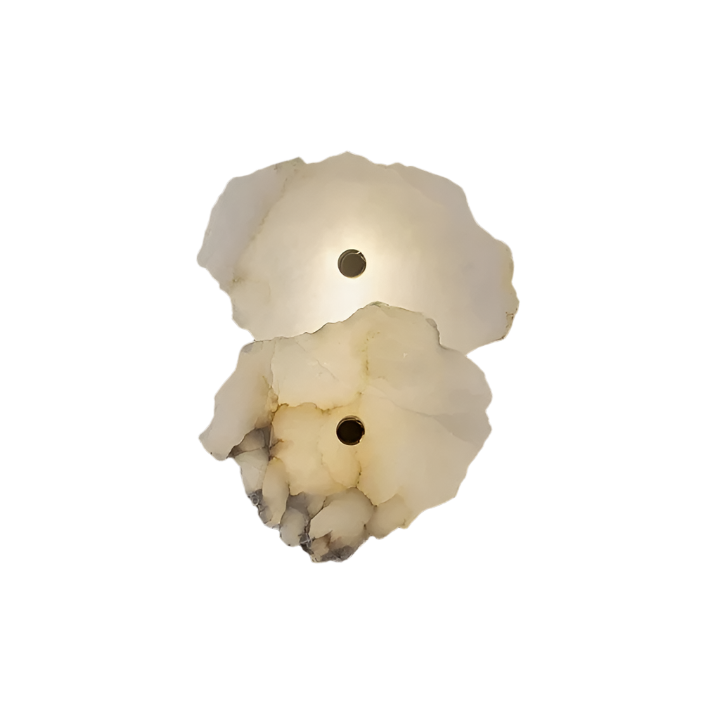 Modern Irregular Marble Wall Sconce LED 1-Light