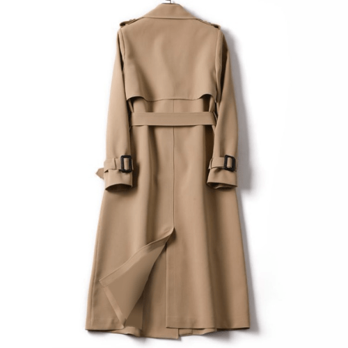 Vintage Trendy Trench Coat for Women Timeless Edge with Elegant Appeal