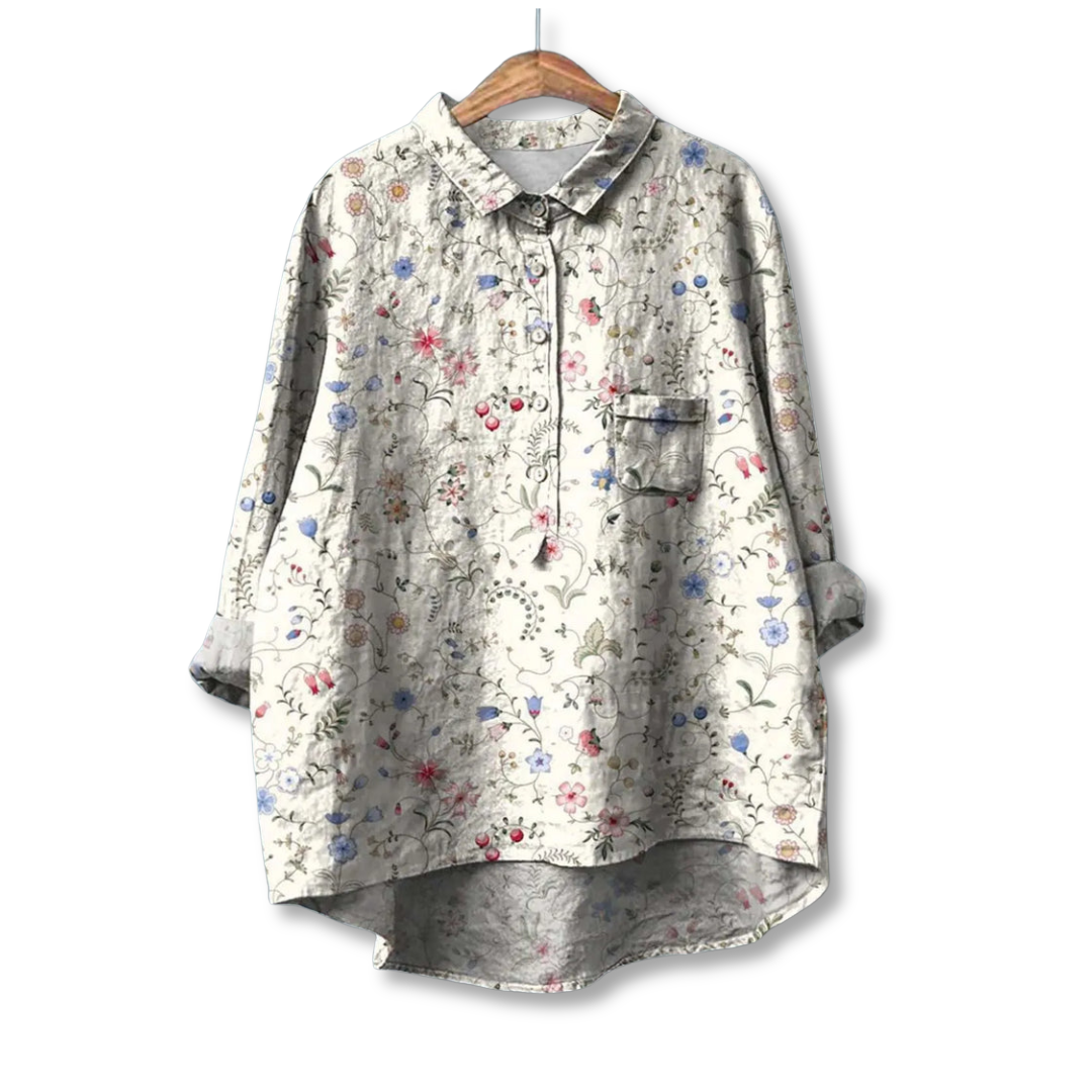 Puili | Refined Floral Shirt