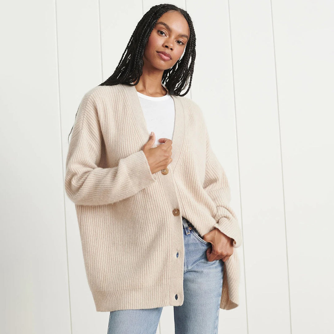 Puili | Oversized Cashmere Cardigan