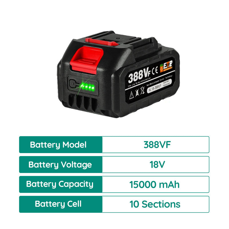 Potente taglierba elettrico a batteria senza fili