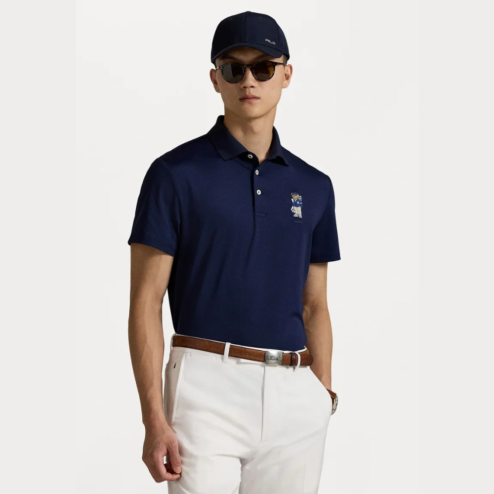 Ralph Lauren Polo Bear Mesh Polo Shirt