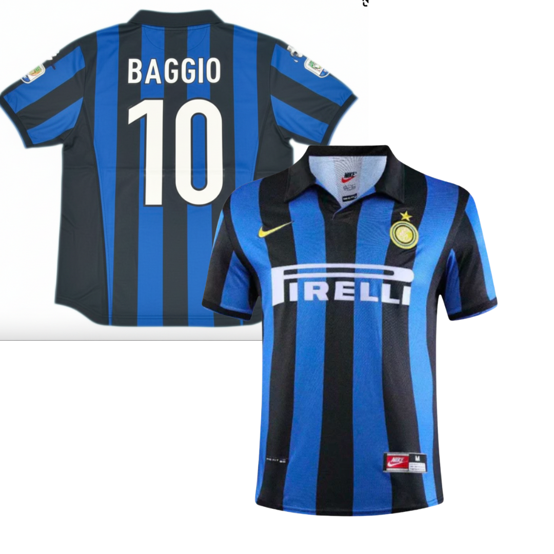 Maglia Storica Casa Inter 1998/1999 + Baggio 10