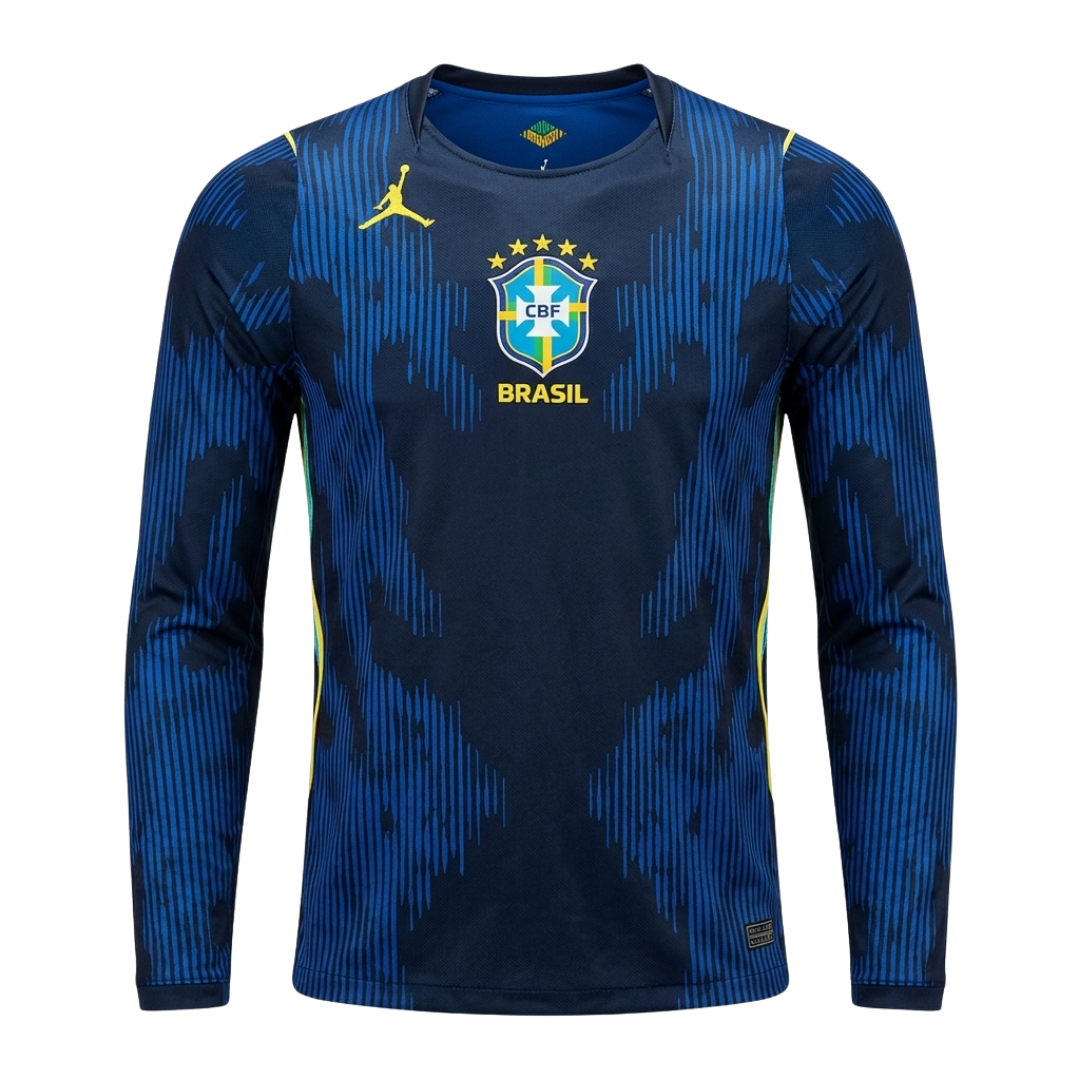 BRAZIL AWAY LONG SLEEVE JERSEY 2026/27