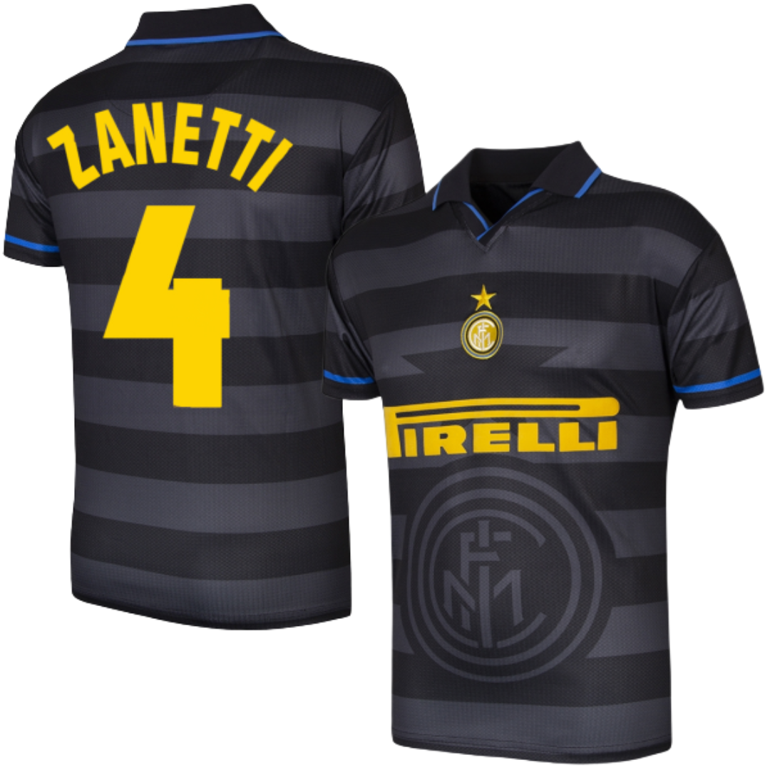 Maglia Storica Trasferta Inter 1997/1998 + Zanetti 4