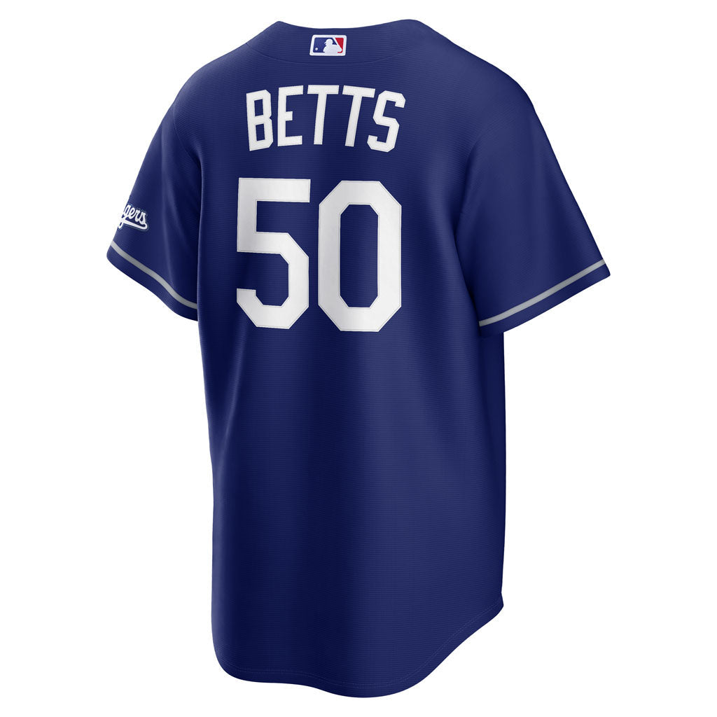 Maglia alternativa da stadio Nike MLB Los Angeles Dodgers Mookie Betts - Blu