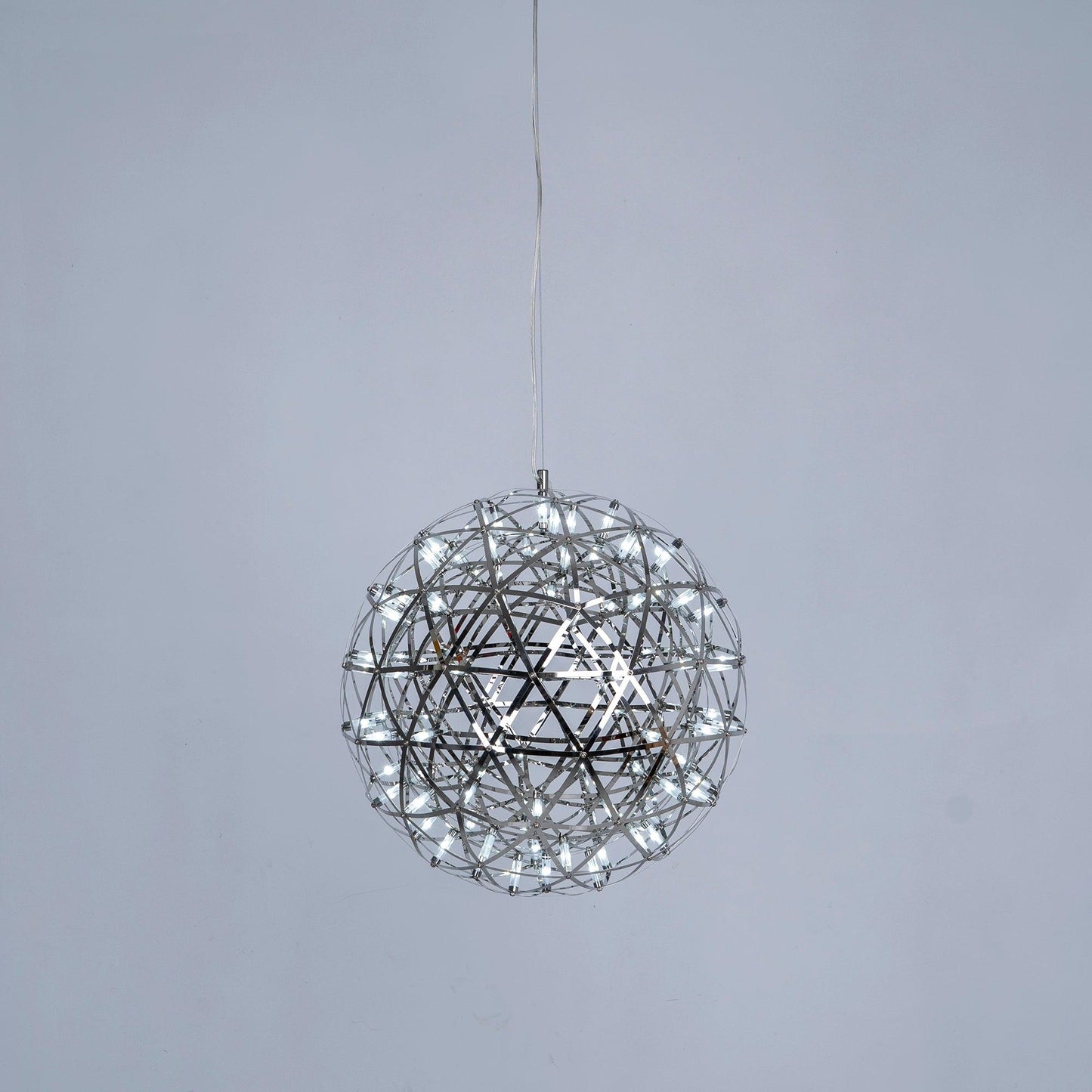 Modern Sphere Stainless Steel LED Pendant Light 1-Light