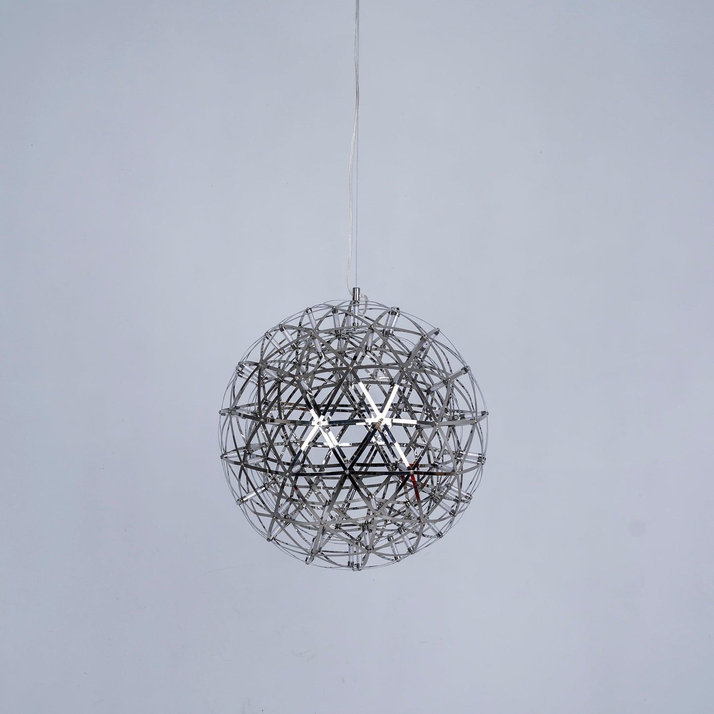 Modern Sphere Stainless Steel LED Pendant Light 1-Light