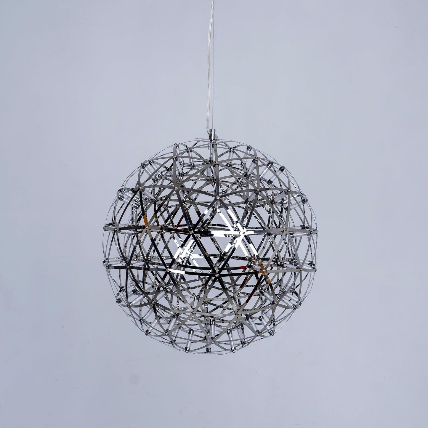 Modern Sphere Stainless Steel LED Pendant Light 1-Light