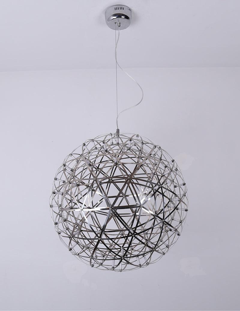 Modern Sphere Stainless Steel LED Pendant Light 1-Light