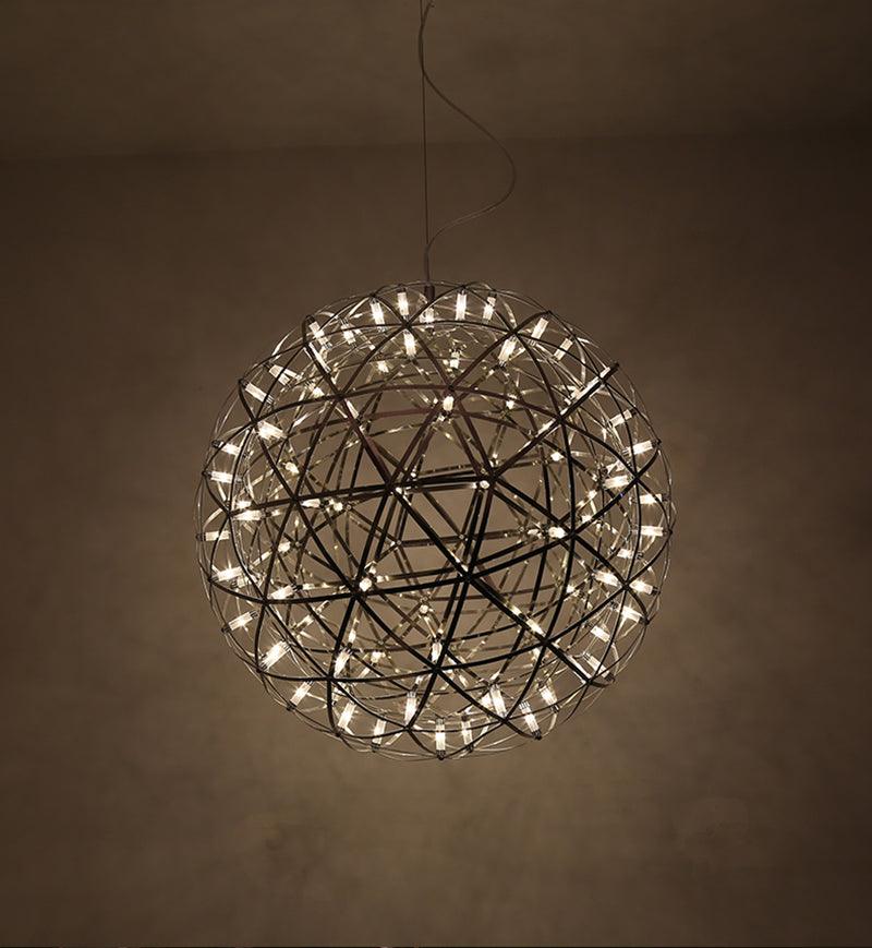 Modern Sphere Stainless Steel LED Pendant Light 1-Light
