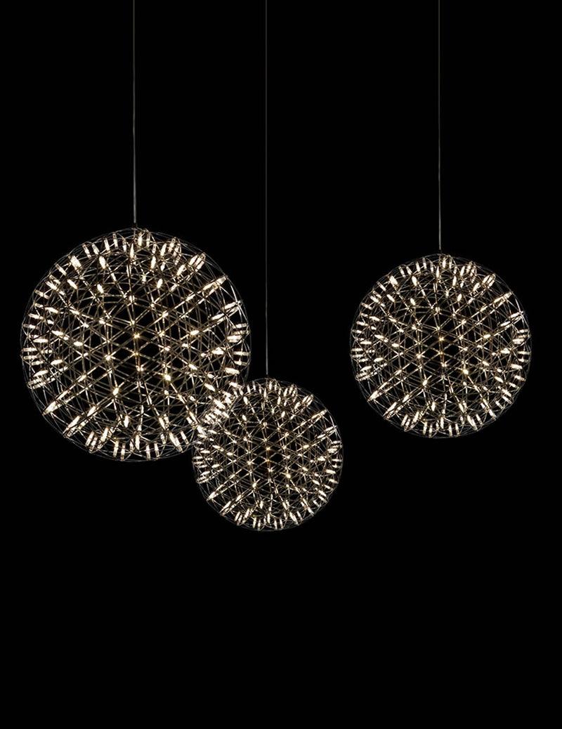 Modern Sphere Stainless Steel LED Pendant Light 1-Light