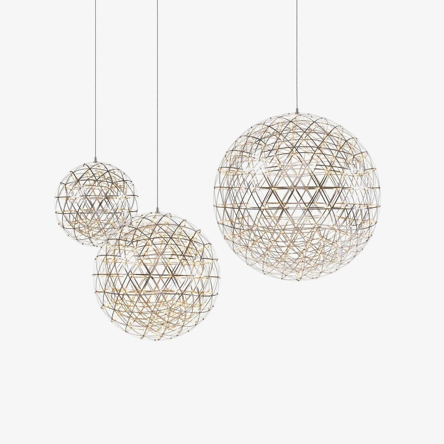 Modern Sphere Stainless Steel LED Pendant Light 1-Light