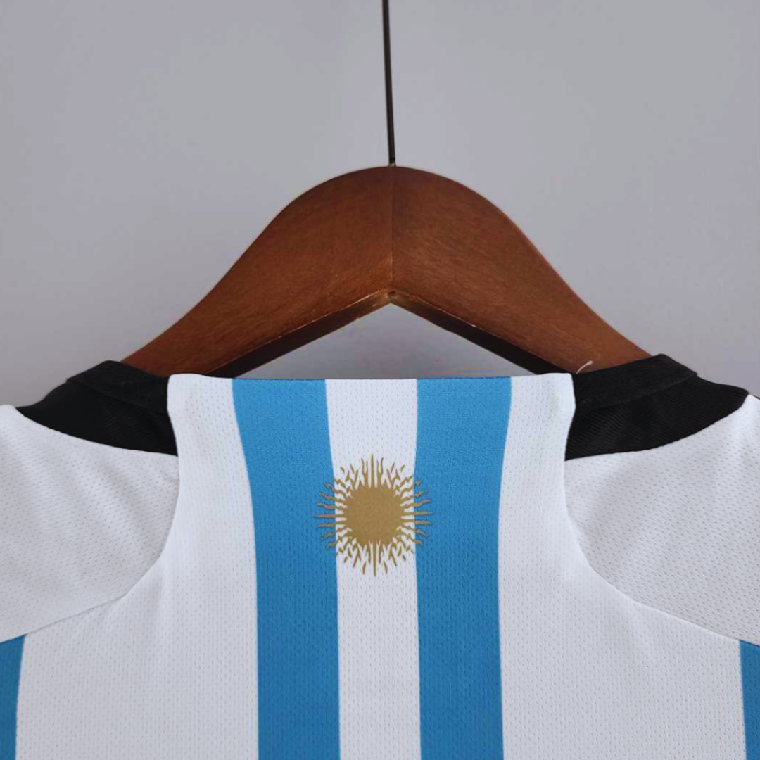 Maglia Casa Argentina Messi Vincitori Coppa del Mondo 2022