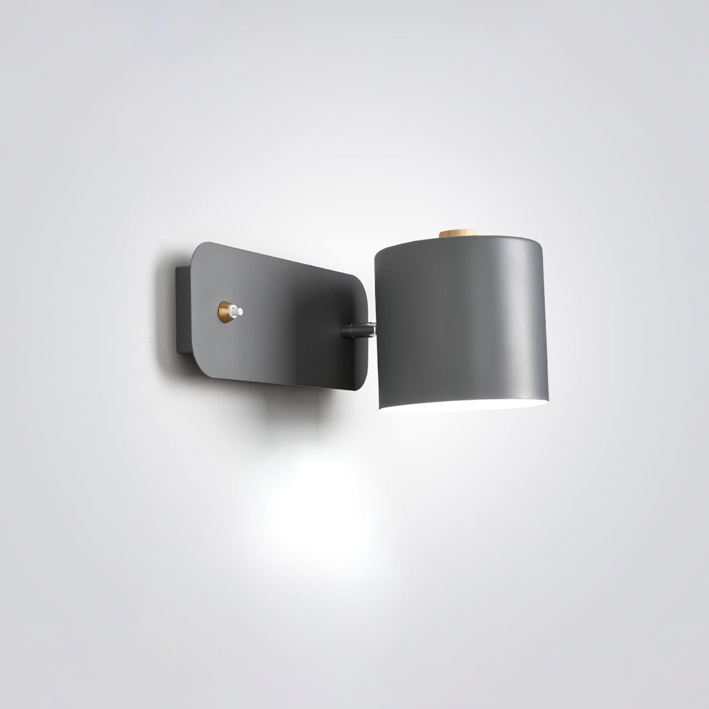 Modern Minimalist Rotatable Cylinder LED Wall Sconce 1-Light