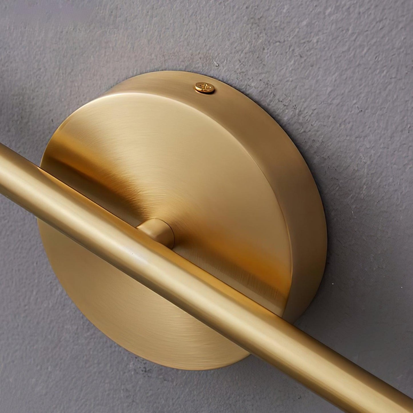 Modern Brass Double Cylinder Adjustable Wall Spotlight