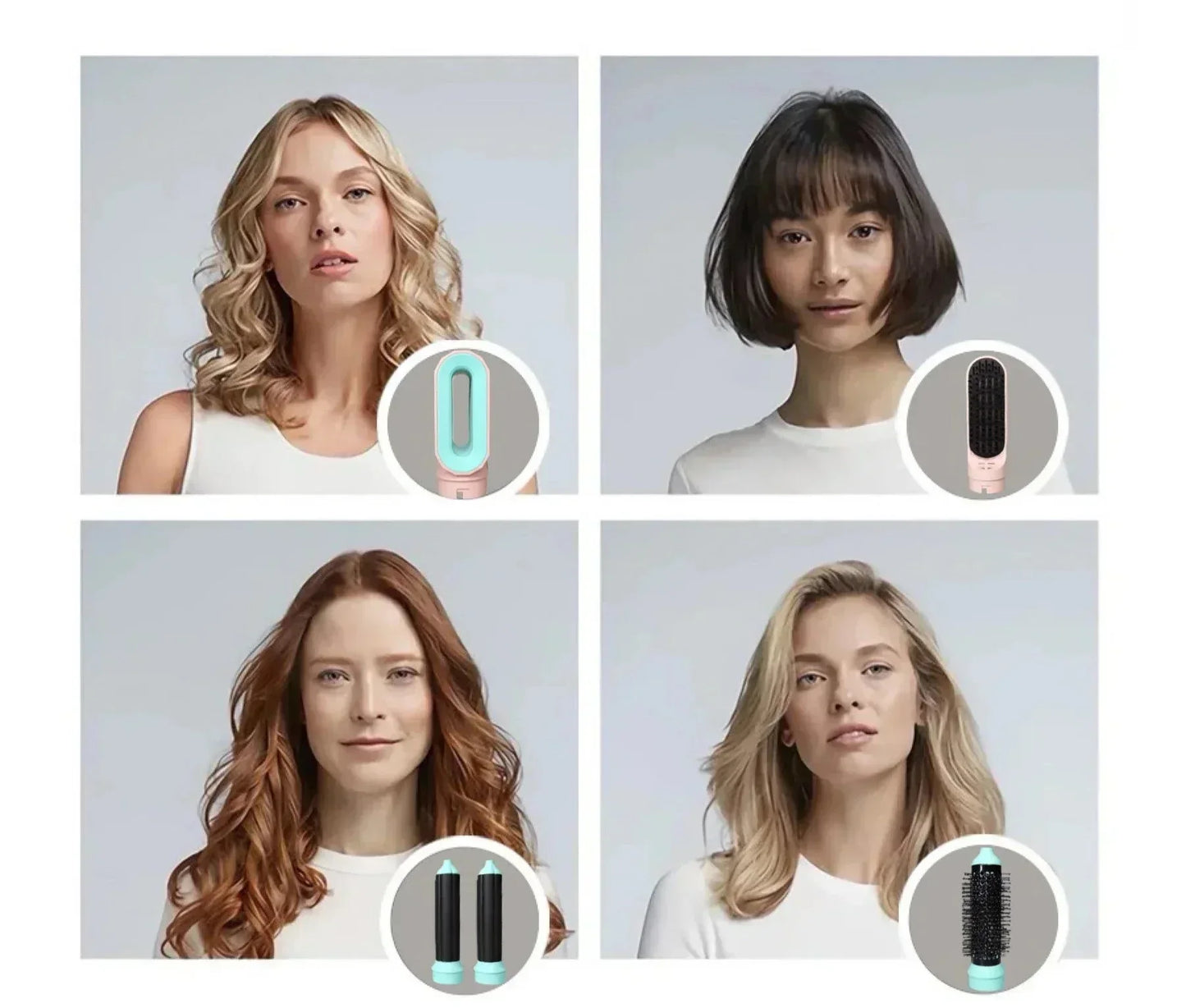 NovaFlex 5-in-1 Multi Styler Hair Dryer Curl Straighten Shine