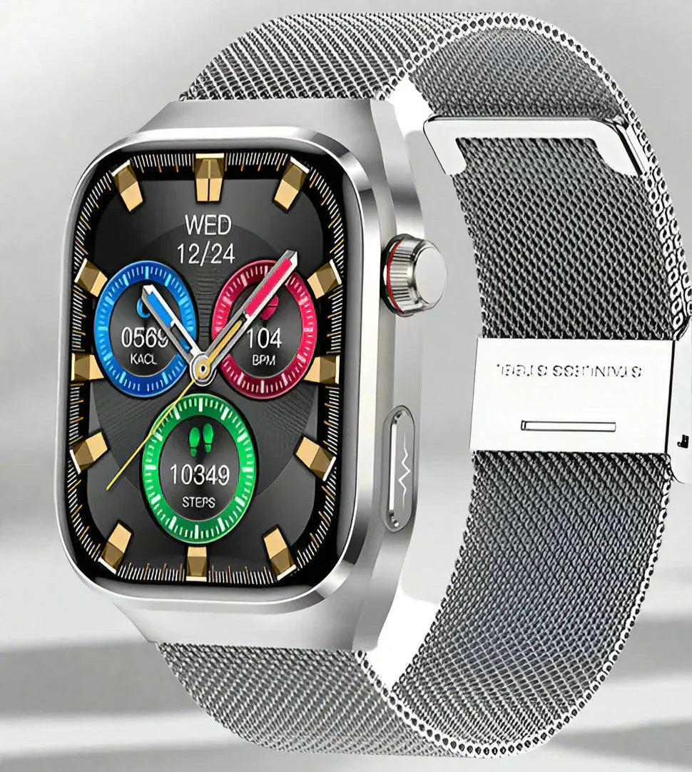 Orologio NexaPulse per glicemia, ECG, acido urico, Bluetooth