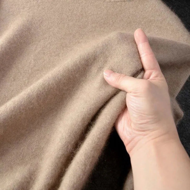 Maglione dolcevita in cashmere puro 100% Sylvara da uomo