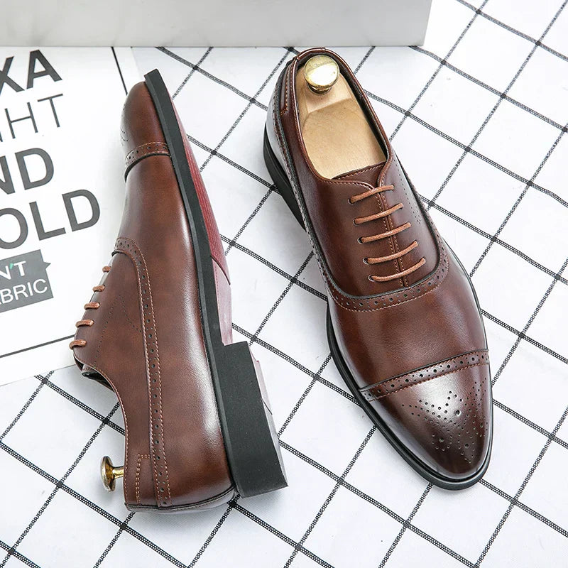Scarpe Oxford Royal Brogue per matrimonio chic