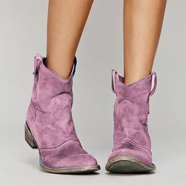 Jianna | Vintage cowboy ankle boots