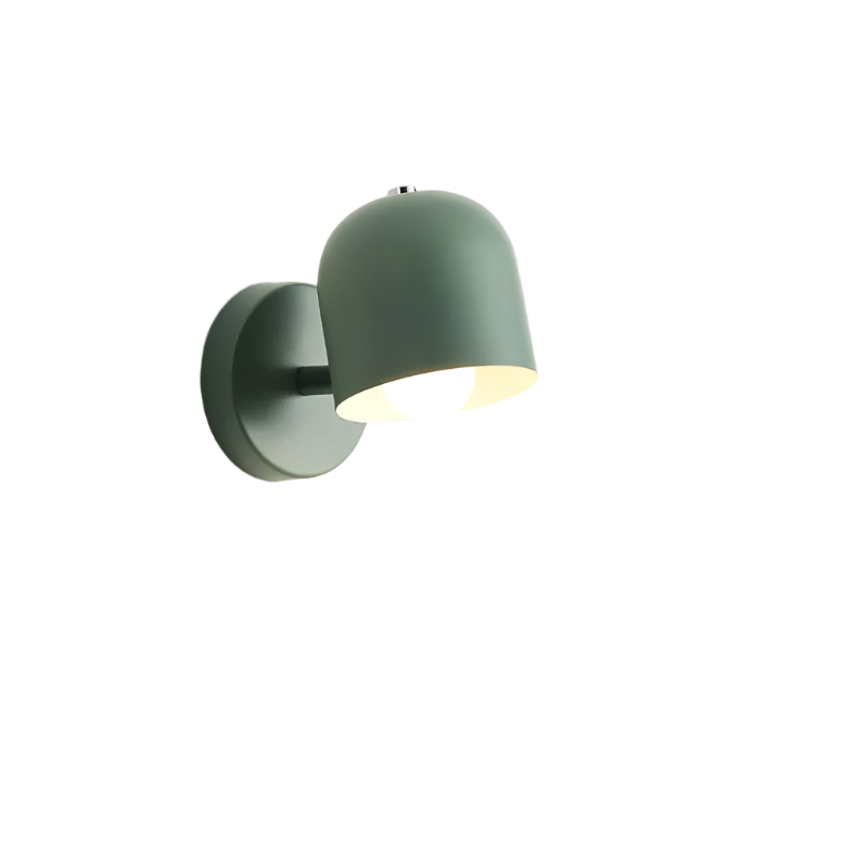 Modern Macaron Dome Wall Sconce LED 1-Light