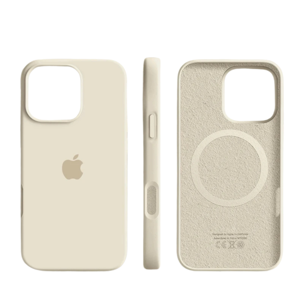 Puili | MagSafe-compatible silicone case with soft-touch surface for iPhone