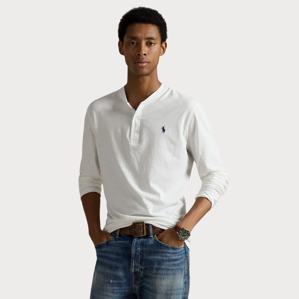 Ralph Lauren Slub Jersey Henley-shirt