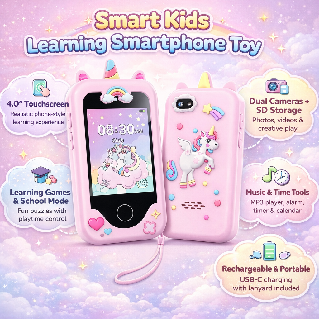 Giocattolo smartphone educativo intelligente per bambini