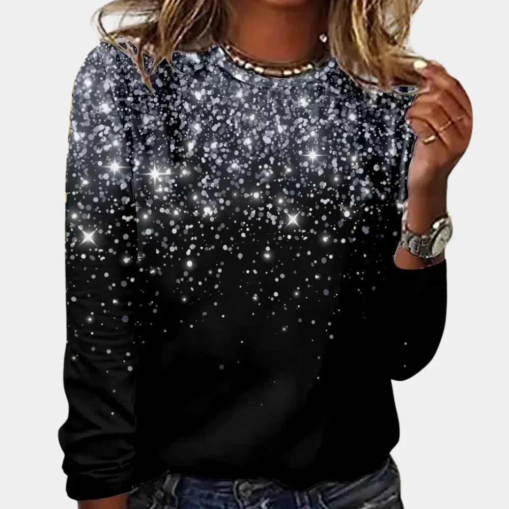 Elegant Snowflake Sweater for Women