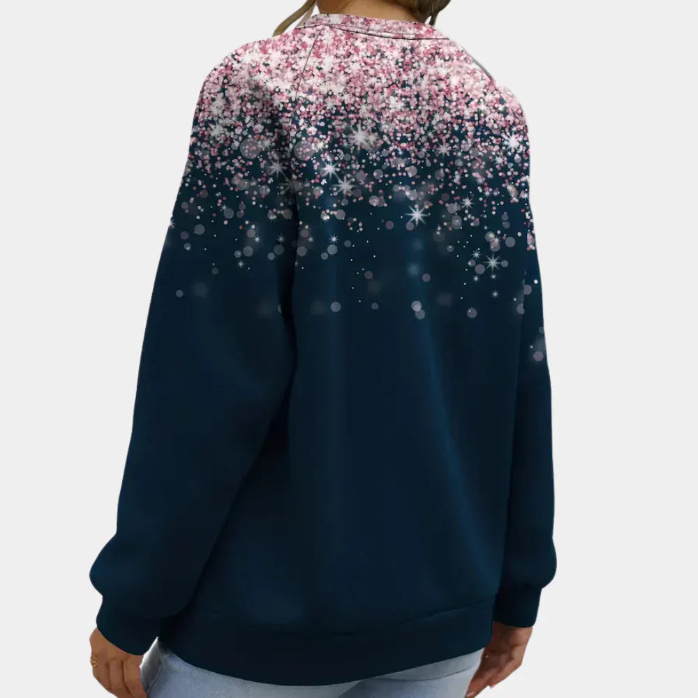 Elegant Snowflake Sweater for Women