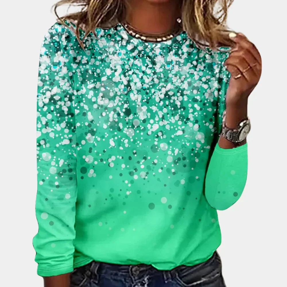 Elegant Snowflake Sweater for Women