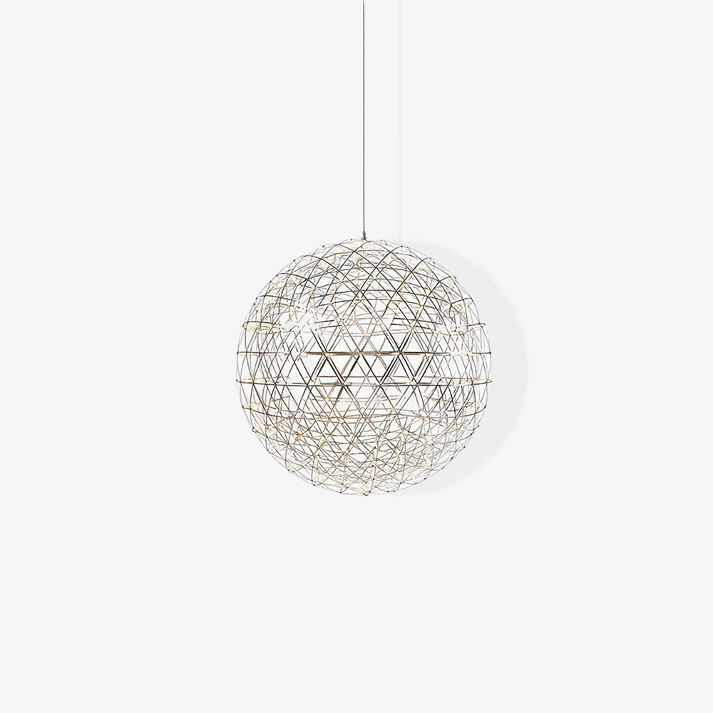 Modern Sphere Stainless Steel LED Pendant Light 1-Light