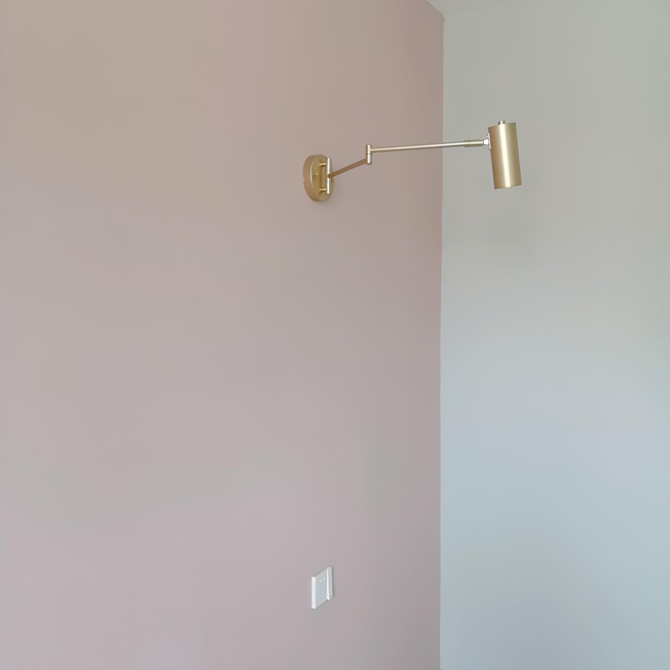 Modern Adjustable Swing Arm LED Wall Sconce 1-Light