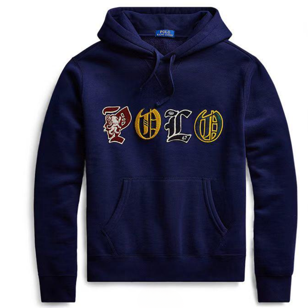 Polo Ralph Lauren POLO Chenille Letter Fleece Hoodie