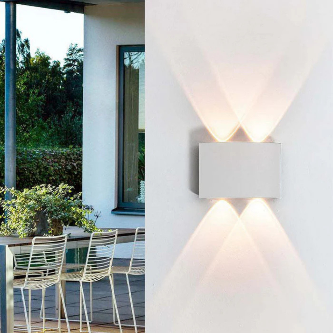 Versatile Waterproof LED Wall Lamp for Indoor and Outdoor Use – Energy Efficient Wall Lights and Stylish Wall Sconces