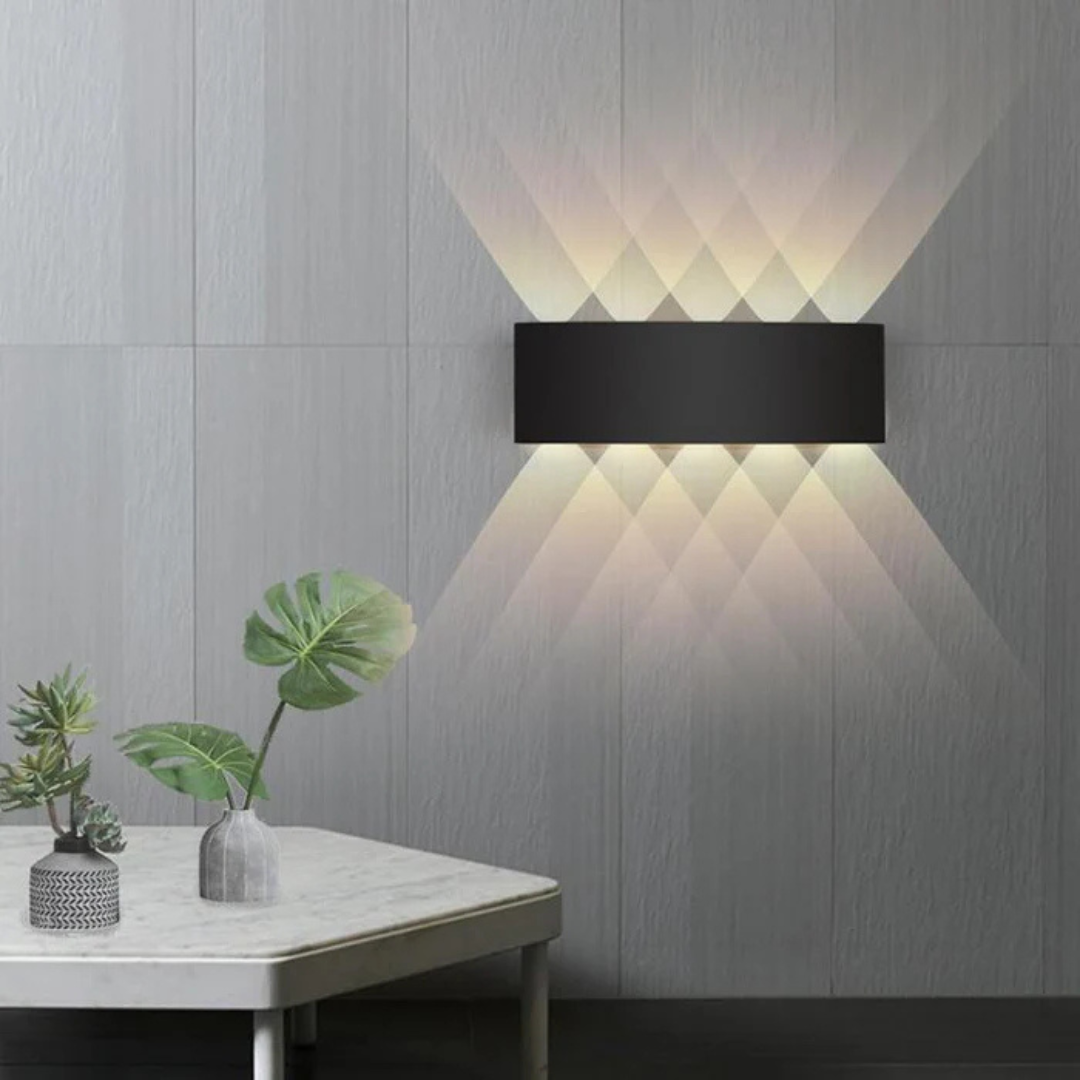 Versatile Waterproof LED Wall Lamp for Indoor and Outdoor Use – Energy Efficient Wall Lights and Stylish Wall Sconces