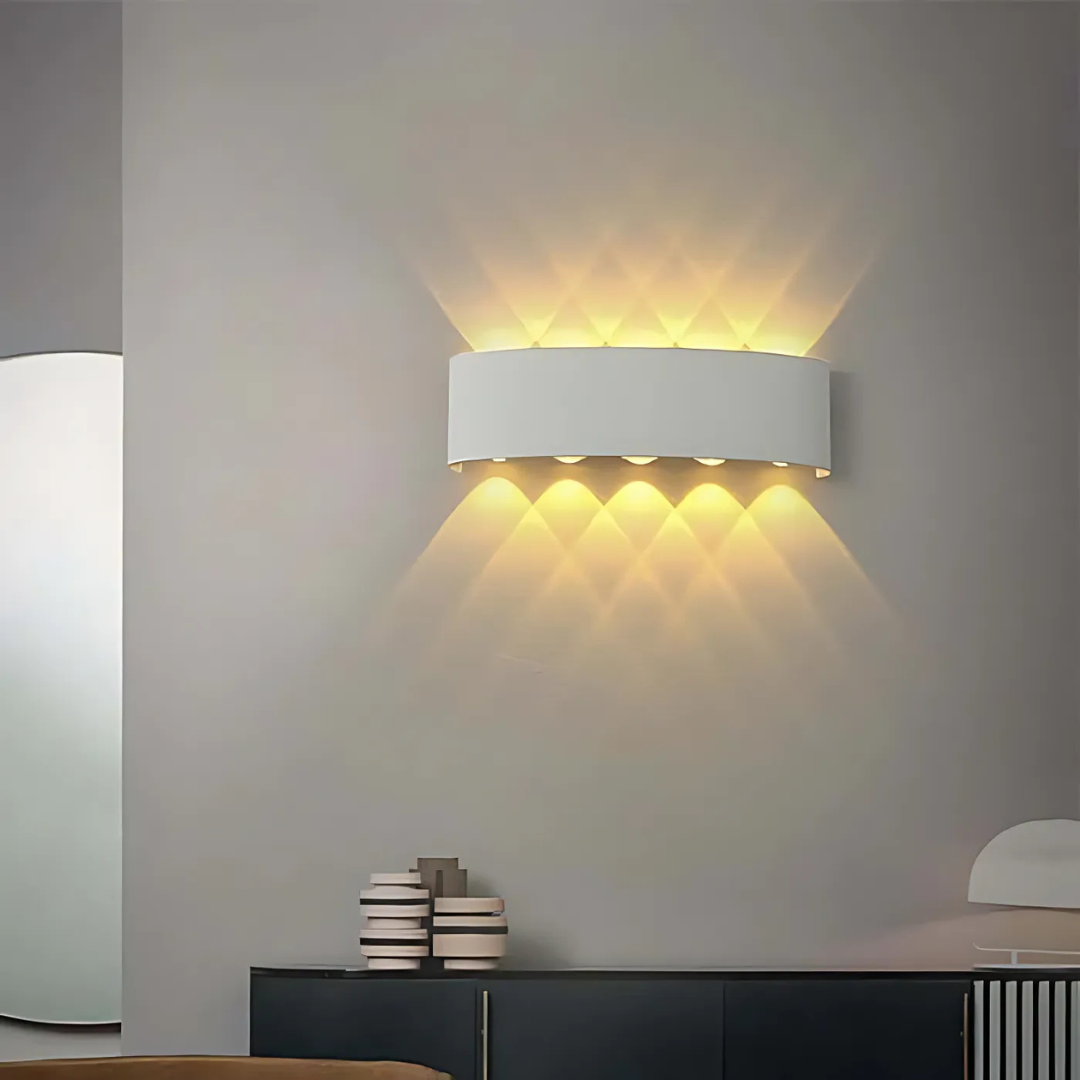 Versatile Waterproof LED Wall Lamp for Indoor and Outdoor Use – Energy Efficient Wall Lights and Stylish Wall Sconces