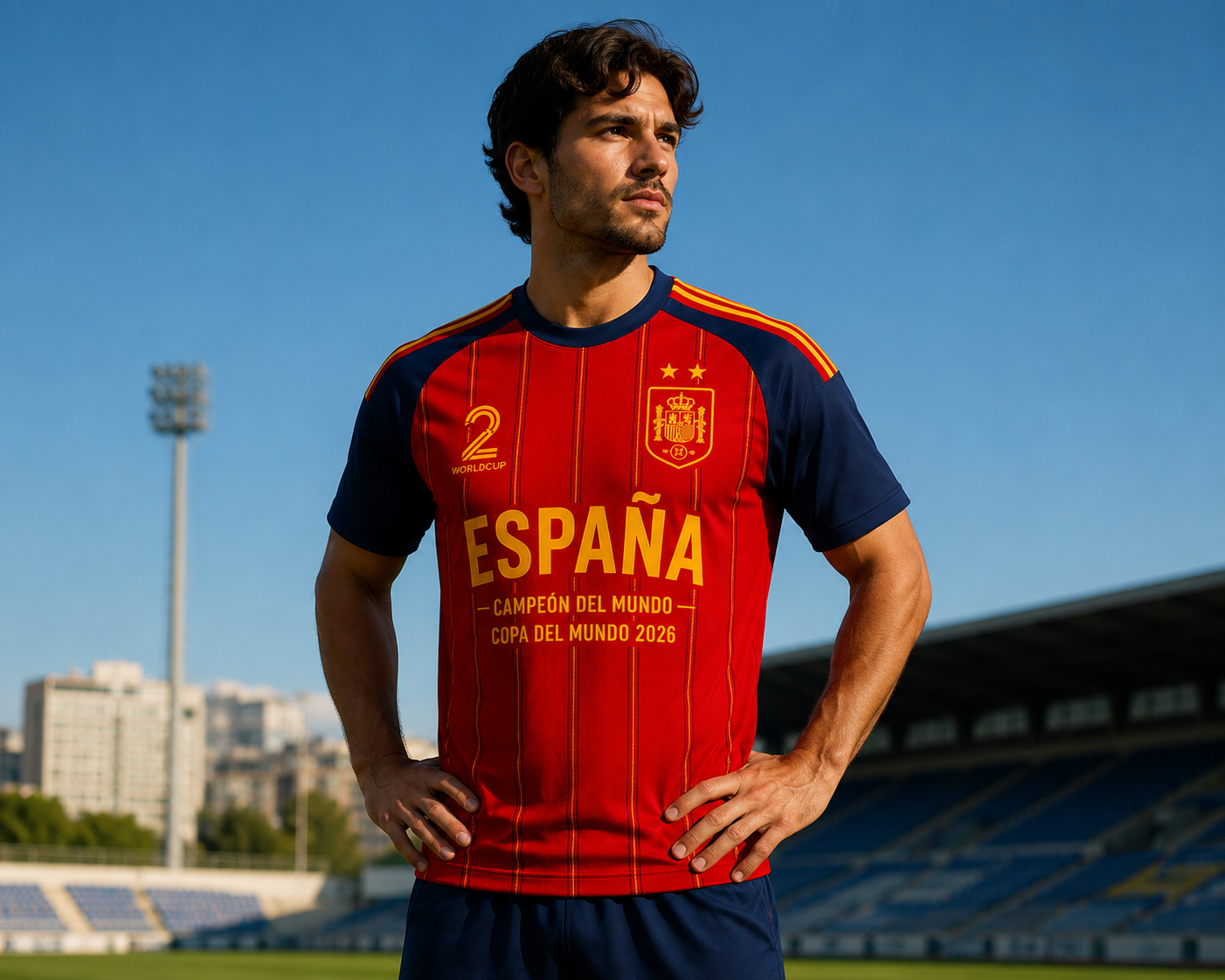 Spanje 2026 Wereldkampioenen Shirt