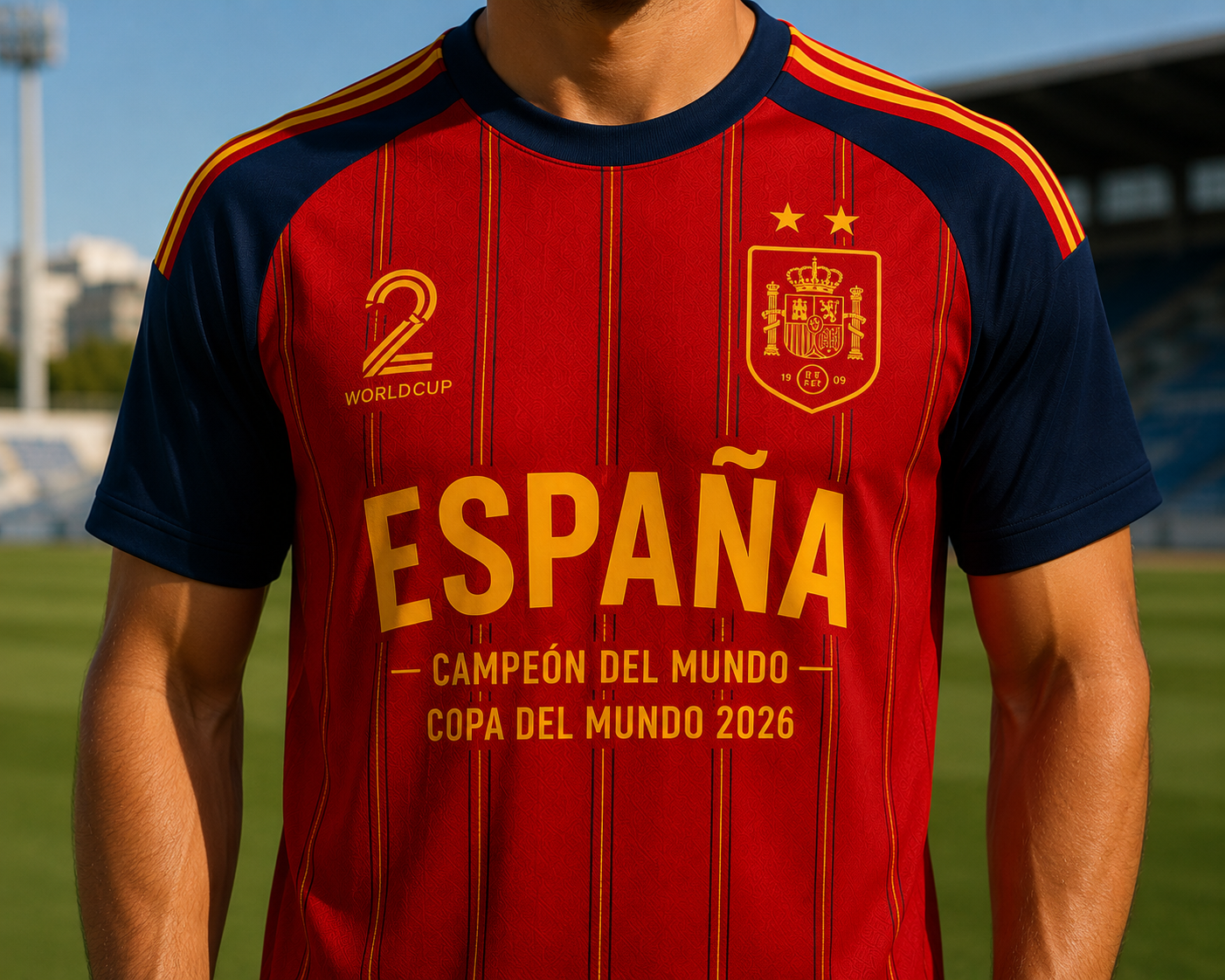 Spanje 2026 Wereldkampioenen Shirt