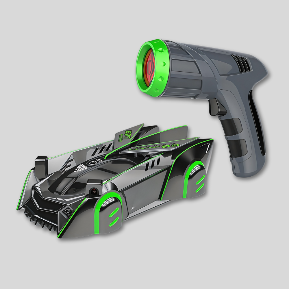 Wall Climbing RC Car Laser Remote Control LED Stunt Children Toy