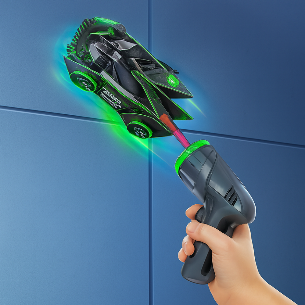 Wall Climbing RC Car Laser Remote Control LED Stunt Children Toy