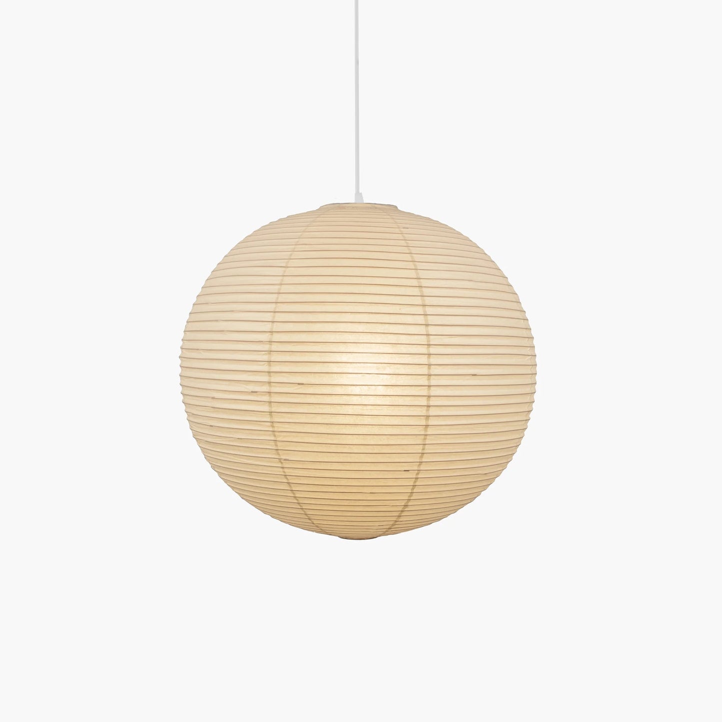 Japanese Washi Paper Globe Pendant Light 1-Light