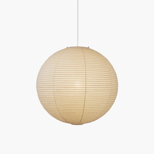 Japanese Washi Paper Globe Pendant Light 1-Light