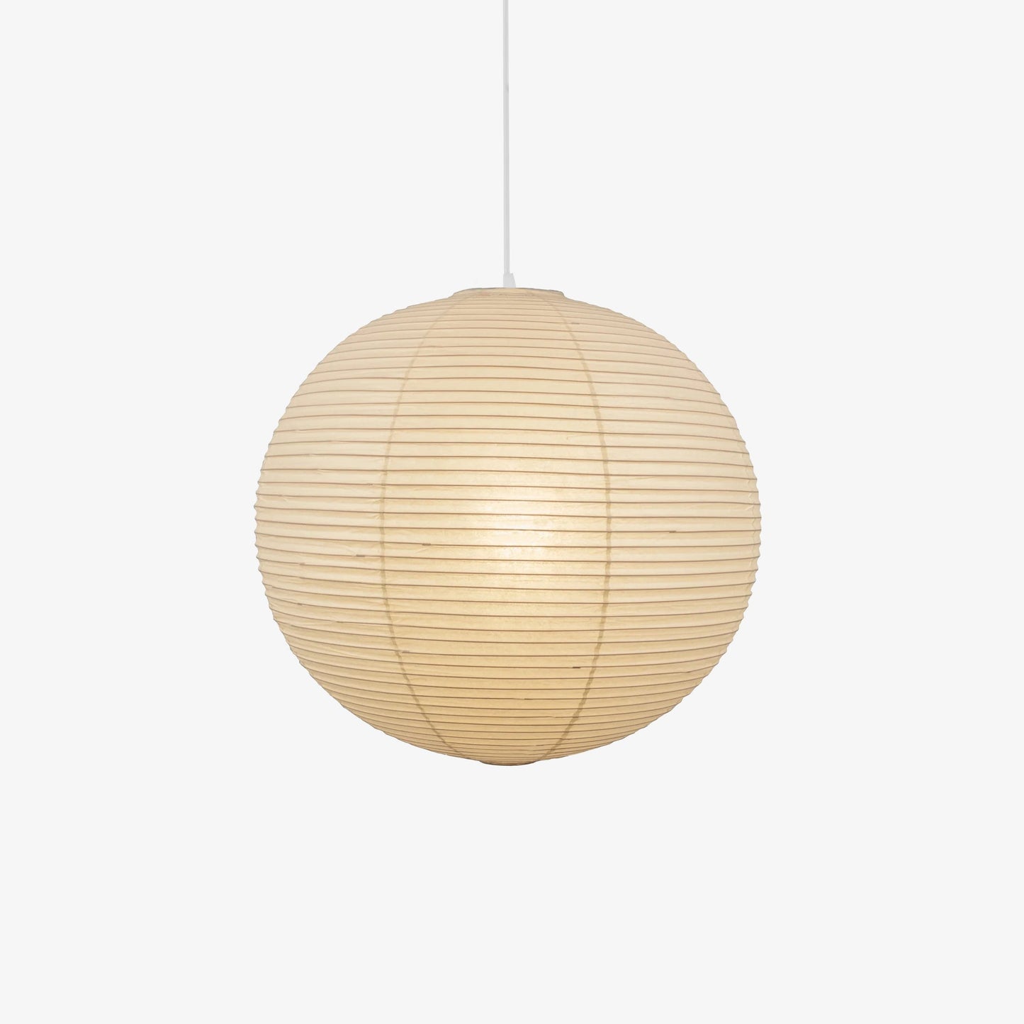 Japanese Washi Paper Globe Pendant Light 1-Light